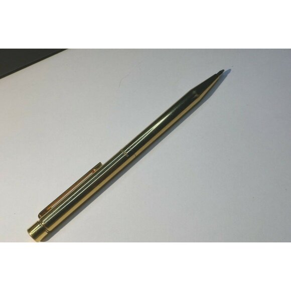 Vintage Sheaffer Targa Imperial Brass Ball Point Pen - Engraved Name - Picture 7 of 9